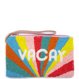Vacay Beaded Midi Clutch