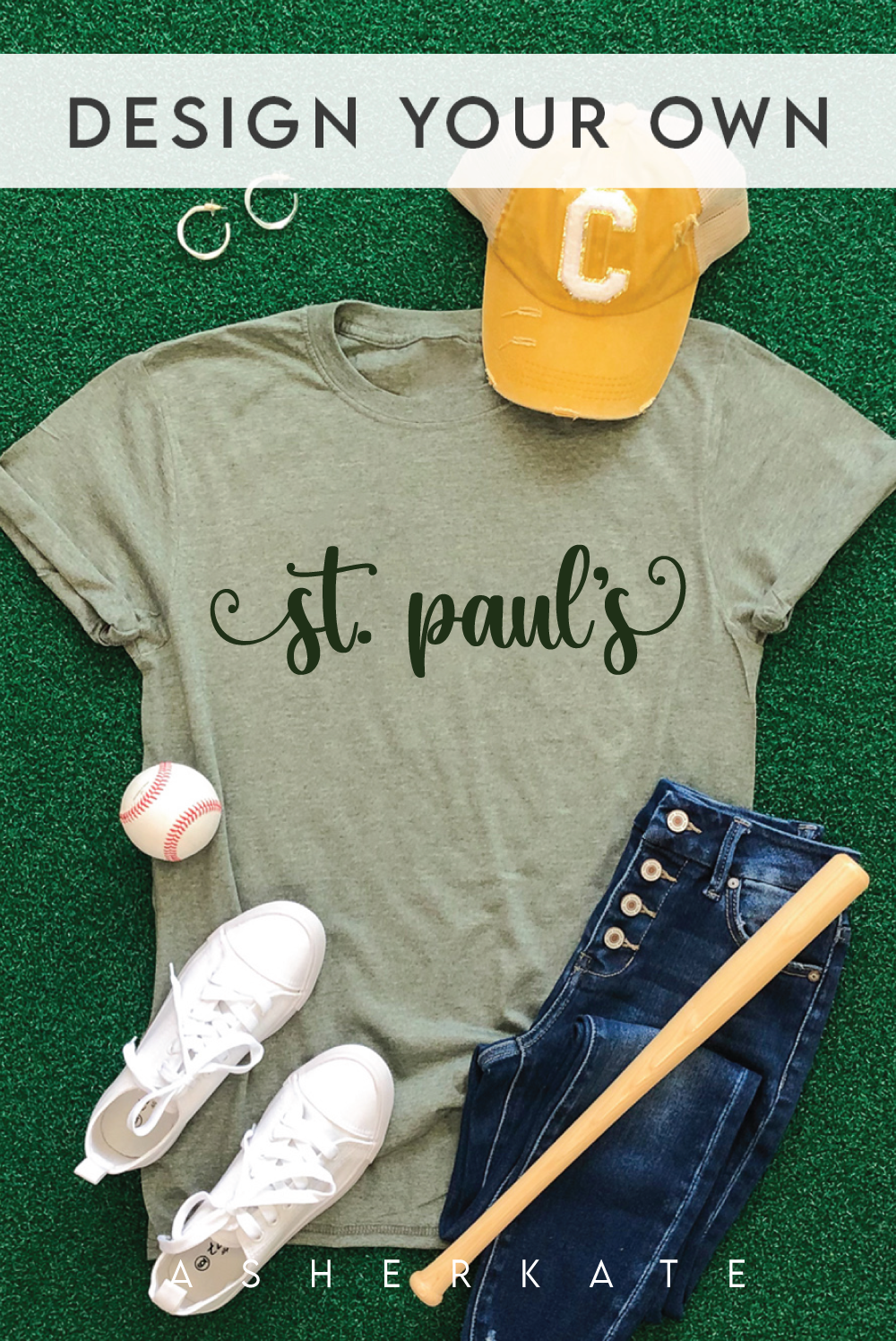 Custom Champion Tee - Heather Hunter