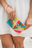 Vacay Beaded Midi Clutch