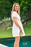 Vacay Beaded Midi Clutch