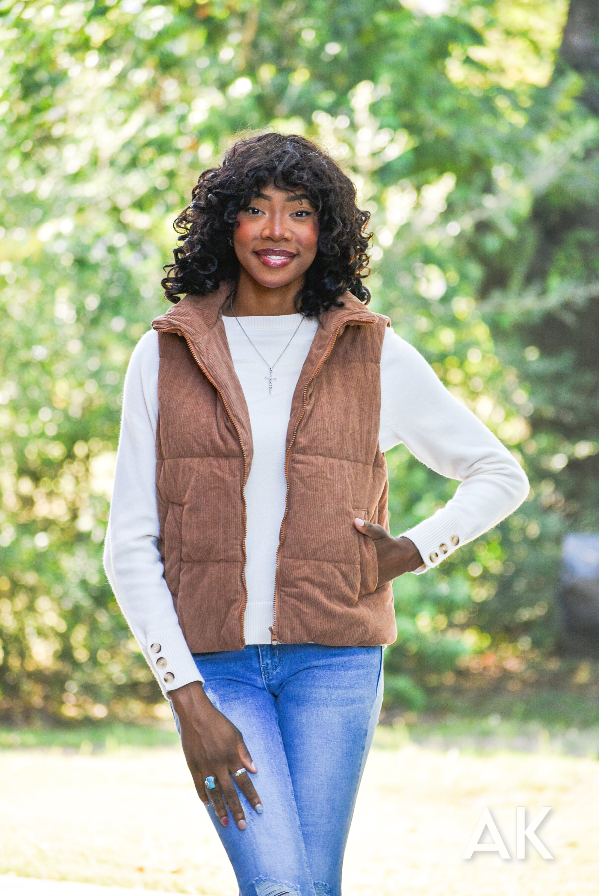 Wren Vest Coffee