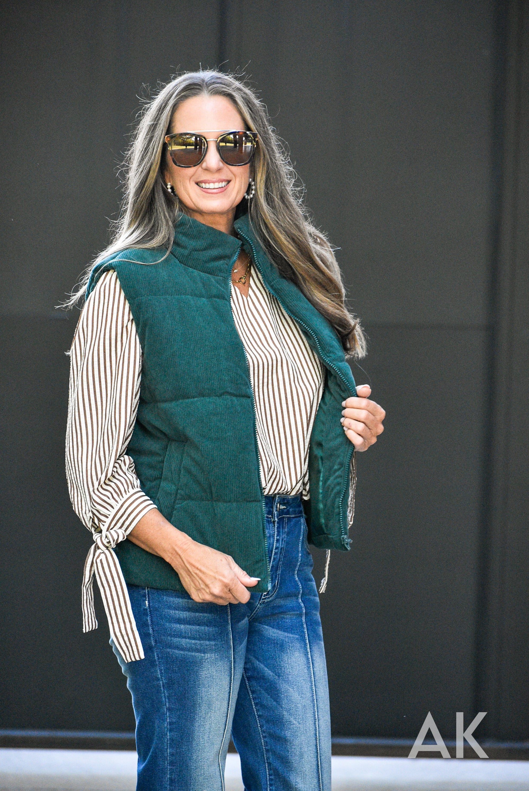 Wren Vest Emerald