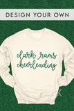 Top Fan Cursive Crewneck