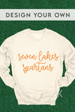 Top Fan Cursive Crewneck