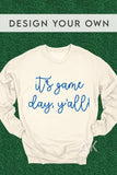 Top Fan Cursive Crewneck