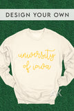 Top Fan Cursive Crewneck