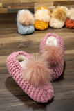 Millie Cable Knit Slippers