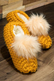 Millie Cable Knit Slippers