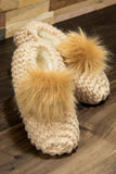 Millie Cable Knit Slippers