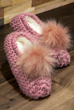 Millie Cable Knit Slippers