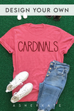 Custom Fan Tee - Heather Crimson