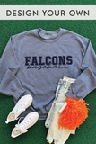 Custom All Star V.1 Crewneck - Heather Navy