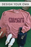 Custom Playmaker Crewneck - Heather Maroon