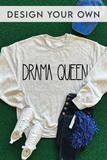 Custom Fan Crewneck - Heather Ash