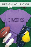 Custom Fan Tee - Heather Purple