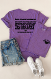 Behind Me Tee - You are Loved