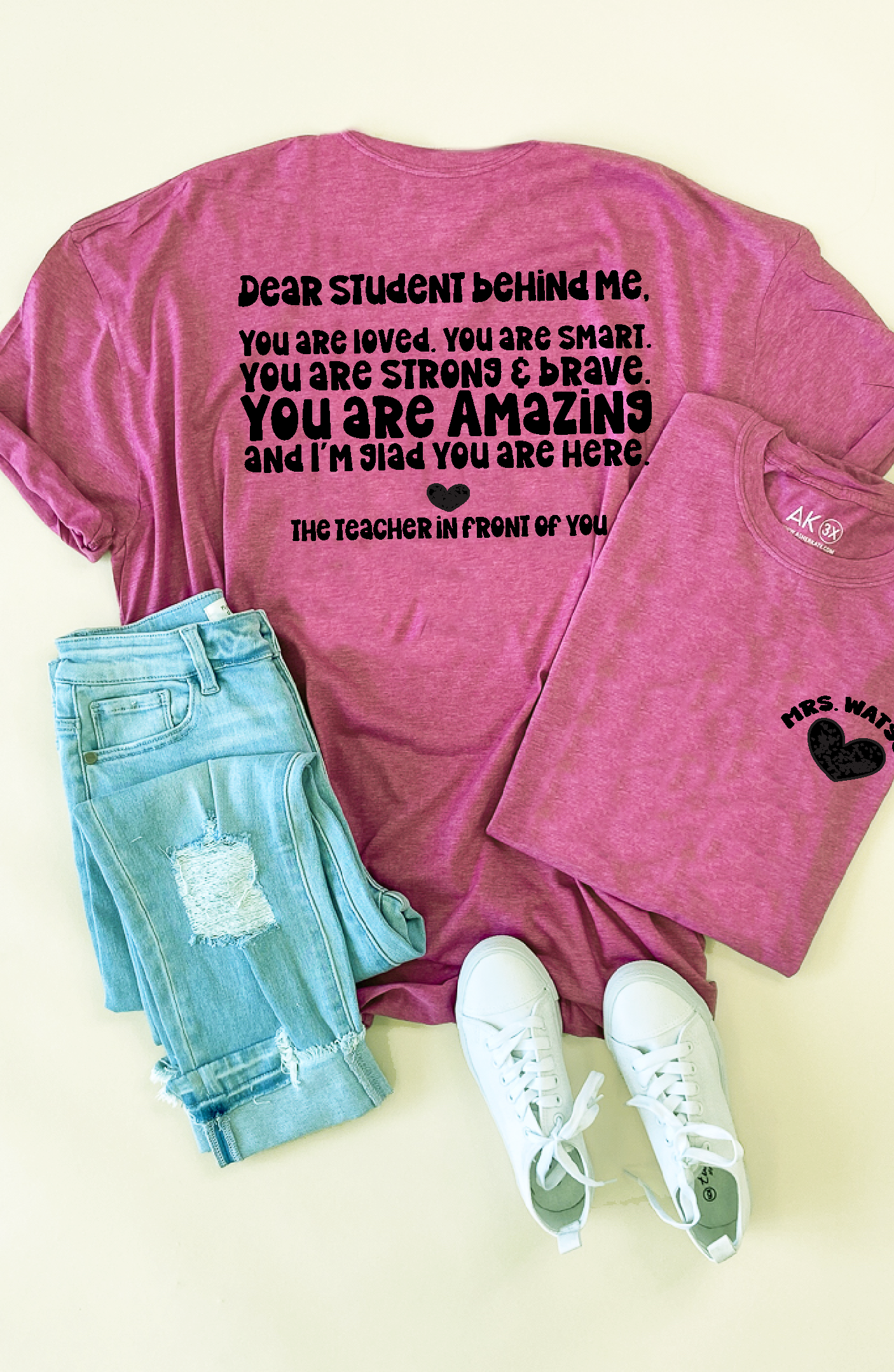 Behind Me Tee - You are Amazing