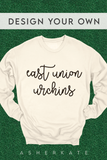 Top Fan Cursive Crewneck