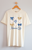 Baseball & Bows Classic Tee - American League