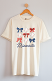 Baseball & Bows Classic Tee - American League