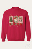 Faux Yarn Merry & Bright Crewneck
