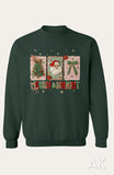 Faux Yarn Merry & Bright Crewneck