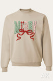 Faux Yarn Merry Crewneck