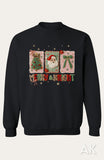 Faux Yarn Merry & Bright Crewneck