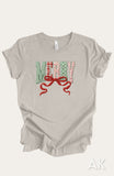 Faux Yarn Merry Tee