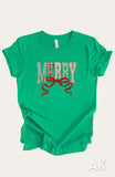 Faux Yarn Merry Tee