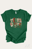 Faux Yarn Merry Christmas Tee