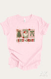 Faux Yarn Merry & Bright Tee