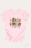Faux Yarn Merry Christmas Tee