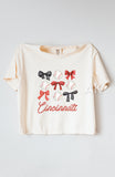 Baseball & Bows Boxy Tee - American League