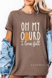 Oh My Ghourd I Love Fall Tee