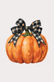 Gingham Pumpkin Tee