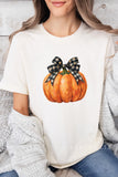 Gingham Pumpkin Tee