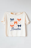 Baseball & Bows Boxy Tee - American League