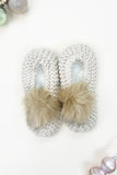 Millie Cable Knit Slippers