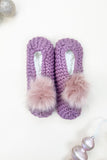 Millie Cable Knit Slippers