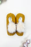 Millie Cable Knit Slippers