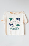 Baseball & Bows Boxy Tee - American League