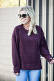 Amelia Ribbed Crewneck