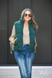 Wren Vest Emerald