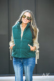 Wren Vest Emerald