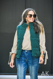 Wren Vest Emerald