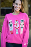 Nutcracker Women Patch Sweatshirt