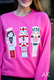 Nutcracker Women Patch Sweatshirt