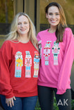 Nutcracker Women Patch Sweatshirt