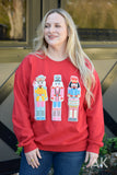 Nutcracker Men Patch Sweatshirt